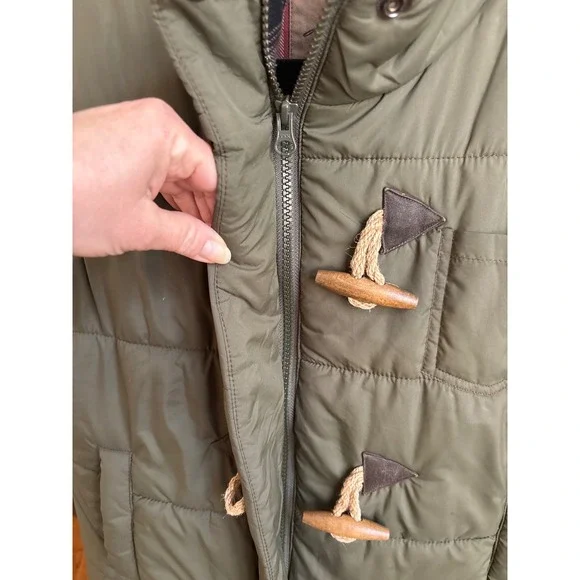 Legendary Puffer Toggle Vest Hunter Green Medium - Picture 7 of 11